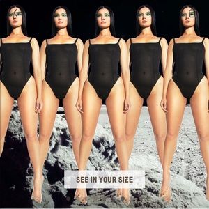 SKIMS POWER MESH BODYSUIT